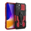 Mecha Armor – coque de téléphone avec béquille antichoc avec support à pince, étui arrière Anti-chute pour iPhone 7 8 Plus XR XS 11 12 Pro Max