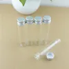 50 stks / partij 22 * ​​100mm 25ml Tiny Glass Flessen Opbergflessen Jar Kleine Kruiken Fialen Mini Containers Decoratieve Flessenhoge Qualteity