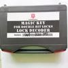 Haoshi Magic Key NR. # 44 ISEO 3+3 - 11 mm (NM) Dubbelbaardsloten Hoofdsleutel Decoderslot Opener Slotenmakers Gereedschap