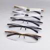 Nice Business Style sans cadre Men039s Lunets Titanium Alloy de haute qualité Eyeglass P8219 Cool Designer Men Eyeglass avec 2173294