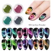 Nail Glitter 1 Box 02g 9D Cat Eye Magnetic Powder Colorful Mirror Magnet Art Pigment DIY Designs Decoration3475124