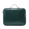 Дизайнерские сумки крокодил портфель мужчина деловая сумочка женщин для ноутбука для плеча на 13 -дюймовый ноутбук повседневные сумки 279W