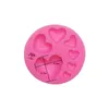 DIY Silicone Moulds Love Heart Shape Cake Mould Easy Demoulding Chocolate Mold Baking Accessories Heat Resistant New Arrival 2 1mh G2