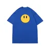 2022SS Smile t-shirt Logo Üst Tee erkek kadın gündelik tasarımcı kısa kollu SUSAM SOKAĞI L moda Büyük Boy Ekip Boyun tees dış giyim üstleri Homme Femme