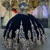 Embroidered Damas 2021 Ball Gown Quinceanera Dresses Bridal Gowns Sweetheart Long Sleeve Sweet 16 Dress vestidos de xv años anos