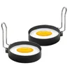 Nonstick Frieds Eggs Tools Mold Fried Egg Pancakes Shaper With Handle Round Pancake Molds Frying Mould Kitchen