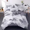 Aloe Vera Striped Multicolor King Duvet Cover Cotton Thicken Arrival Covers for Bed Decoration with Chain Y200423