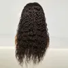 Vague d'eau brésilienne vierge cheveux avant de lacet perruques 100% vierge de haute qualité perruques de cheveux humains pour les femmes noires