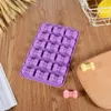 18 Enheter 3D Sugar Fondant Cake Dog Bone Form Cutter Cookie Chocolate Silicone Mögel Dekorera verktyg Kök bakverk Bakar Dh6698