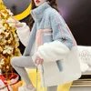 Zoki Winter Hairy Jacket Women Warm Loose Coats All Match Fur Wool Japan Cute Thick Ladies Clothes Long Sleeve Oversize Clothes 220112