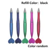 1 ADET 1.0mm Rastgele Renk Sevimli Kalp Tükenmez Kalemler Yaratıcı Kalemler Okul Ofis Yenilik Yazmak için Güzel Mermaid Kuyruk Topu