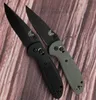 Benchmade Mini Griptilian AXIS Lock Blade Black-Gray Handle (2.91 inch Satin) 556-Black-145CM