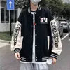 Anime Benim Kahraman Academia Hoodie Beyzbol Üniforma Ceket Kazak Uzun Kollu Kazak Coat H1227