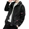 2020 남성 재킷 가을 캐주얼 코트 후드 자켓 패션 지퍼 플러스 사이즈 남성 착실히 보내다 남성 의류 재킷 코트 FB