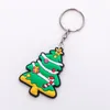 Tornario di Natale Carenty Creative Cartoon Santa Claus Keyring Bagage Decoration Forniture regalo della catena chiave 4382867