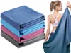 Travel sports bath Towels Towel set 76*152cm microfiber Solid color Double-sided velvet Fast Drying Super Absorbent Ultra Soft Lightweight Gym Beach Swimming Yoga