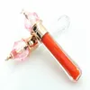 Wholesale 2020 New Clear Lip Gloss Tubes Pink Wand Lip Gloss Bottle Empty Lipgloss Tube Refillable Lipgloss Bottles