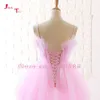 Jark Tozr Custom Made High Low Prom Dresses Vestido de Festa Alibaba China Pink Formele Toga Ballklider