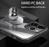 Clear Acrílico Hard Back Rugged Anti-Slip Capas de telefone à prova de choque para iphone 13 12 mini 11 pro max xr xs 7 8 plus se2020