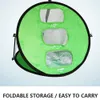 Portable 5 Holes Golf Practice Nylon Net Backyard Pitching Cage Golf Net Sports Equipment Indoor Outdoor Chipping Training Aids2050370
