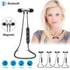 Aktualisierte Nechband-Handy-Ohrhörer XT11 Bluetooth-Kopfhörer Magnetisches kabelloses Lauf-Sport-Headset BT4.2 mit Mikrofon MP3 In-Ear-Ohrhörer für iPhone LG-Smartphones