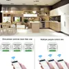 2 Gang 2 Way WiFi Smart Light Control Switch DIY Breaker Module Smart Life / Tuya App Fjärrkontroll Arbeta med Alexa Echo Google Home A13