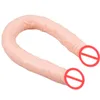 Double Head Dildo Super Long Realistische Dildo Double Ended Dildo Flexibele grote penis voor vrouwen masturbator seksspeeltjes voor lesbische C5