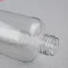 220 мл прозрачная пластиковая бутылка с серебряным распылительным насосом, тонер 220cc / упаковка воды, пустой косметический контейнер