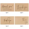 Event & Party Supplies 30PCS Thank You For Your Order\ Postcards Greeting Labels Packet Cardstock For Small Business Online Retail Express Appreciate