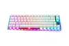 Womier 66 Anahtar Özel Mekanik Klavye Kiti 65 66 PCB Kılıf Değiştirilebilir Anahtar Destek Aydınlatma Efektleri RGB Anahtarı LED LED LJ29932192