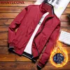 MANTLCONX Plus Size New Winter Jacket Men Thicken Warm s Windbreaker s Coat Casual Zipper Outwear LJ201013