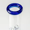 2022 18mm Joint Oil Rigrör Hookahs Glas Vatten Bongs Triple Percolator Bong Straight Beecomb Perc Pipes Birdcage Perc DAB Riggar Rökning Rör HR316