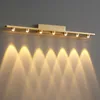 Vägglampa LED Strip Mirror Frontlampa Badrumsskåp Tvättbassäng Lätt lyxiga europeiska och amerikanska lampor