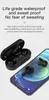 W20 беспроводные наушники сотовый телефон наушники стерео спортивные водонепроницаемые музыкальные наушники гарнитуры с микрофоном HD звонить Bluetooth наушники Bluetooth