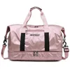 Large Capacity Gym Yoga Sport Handbag Unisex Training Fitness Shiny Shoulder Bag Multi-Pockets Female Shoulder Bags Q0115