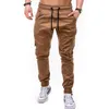 Mężczyzn Jogger Spodnie Moda Autunia Hip Hop Harem Stretch Joggers Runner Pants for Men Casual Spods Fitness Mężczyznę sportową 220314