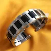 21mm stainless steel watch bracelet