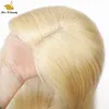 613 Lacewig Blonde Bob Lace Wig T Style Ludzkie Włosy Peruki 130% 150% Gęstość 10 12 14 16