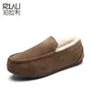 POLALI new men slippers cotton warm winter home slippers cotton-padded shoes wholesale snow boots 201104