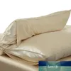 Pure cetim de seda macia Cadeira Coberta Pillowcase assento Casos de cama fronha Praça almofada alto padrão Bed Linings Multicolor27