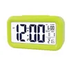 Nowy Smart Sensor Nightlight Digital Alarm Zegar z kalendarzem termometru temperatury, ciche zegar stołowy na biurko Wake up Snooze GWD2475