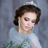 Modna Korona Panna młoda Opaska Bridal Tiaras Barok Crystal Wedding Akcesoria do włosów Headdress Tiara i korona dla kobiet