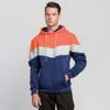 2020 Nowy Hot Style Unisex Bluzy Bluzy Patchwork Z Długim Rękawem Mężczyźni Kobiety Jesień Winter Casual Sports Kapturem Bluzy Topy S-2XL