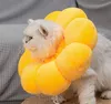 Schutzhalsband Sonnenblume Anti-Biss Anti-Leck-Halsbänder Hund Katze Universal Soft Pet Supplies Schutzausrüstung YL1414-1