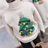 Christmas Sweater Shirt Family Look Clothes Tree Deer Matching Outfits Father Mother Daughter Mom Me Kid Clothing LJ201110