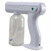 Mais novo 2021 800ml recarregável sem fio pistola esterilizador blue ray nano pulverizador desinfetante fs9001291d