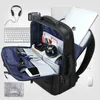 Zaino da uomo espandibile per il fine settimana BOPAI Zaino da viaggio da lavoro Uomo Impermeabile da 15,6 pollici Laptop Antifurto Business Backpacking 202211