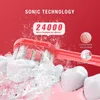 XFU Sonic Elektrische Tandenborstel Smart Tand Borstel Ultrasone Batterij Automatische Tanden Schone Waterdichte Vervanging 220224