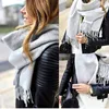 With Roll Tube Box Gift Winter Luxury 100 Cashmere Scarf Men and Women Designer Classic Big Plaid Scarves Pashmina Infinity Scarf3621407