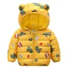 Enfants manteaux chauds garçons filles hiver automne vêtements sweats à capuche pour enfants bébé doudounes vêtements d'extérieur pour bébés vestes d'extérieur pour bébés